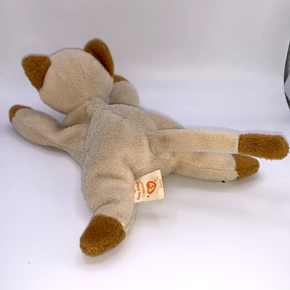 Ty Beanie Baby “Snip”, Kitten - Picture 2 of 3